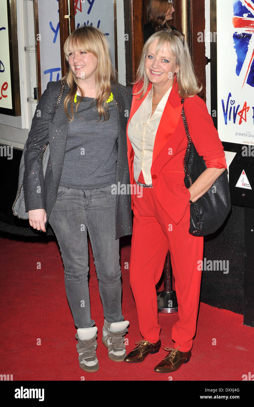 Twiggy and Carly Witney Viva Forever VIP night held at the Piccadilly Stock Photo 68197152 Alamy