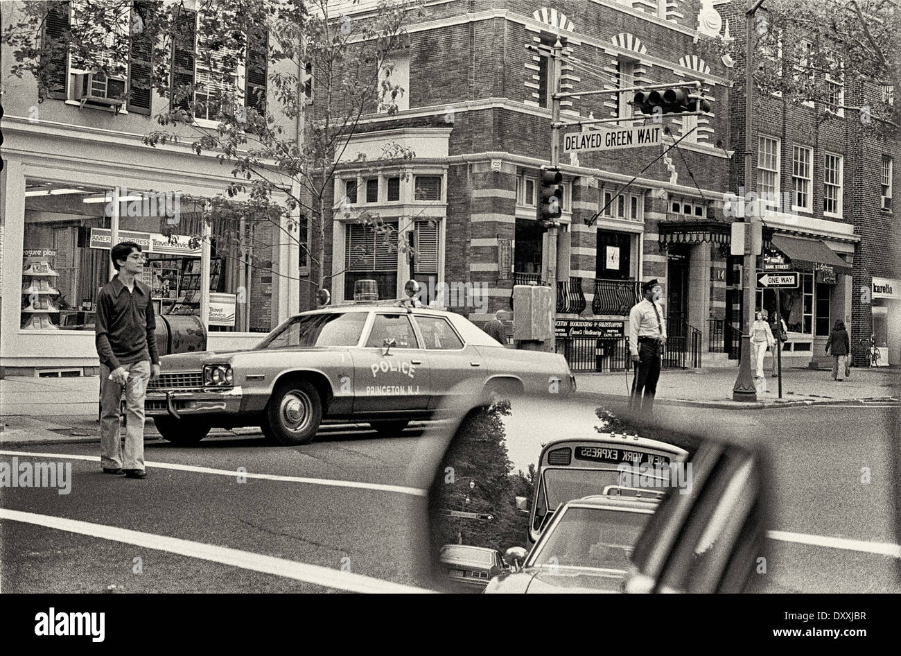 Nassau Street, Princeton, New Jersey, 1970 Stock Photo