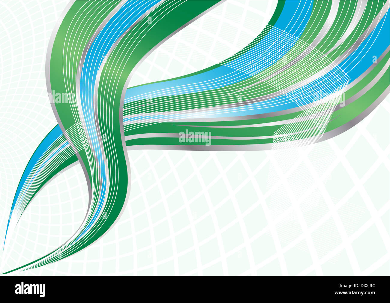 Vector green and blue background; clip-art Stock Photo - Alamy