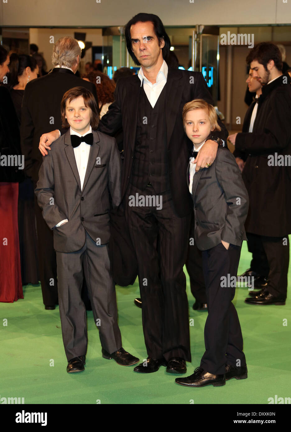 Nick Cave with his sons The Hobbit: An Unexpected Journey - U.K ...