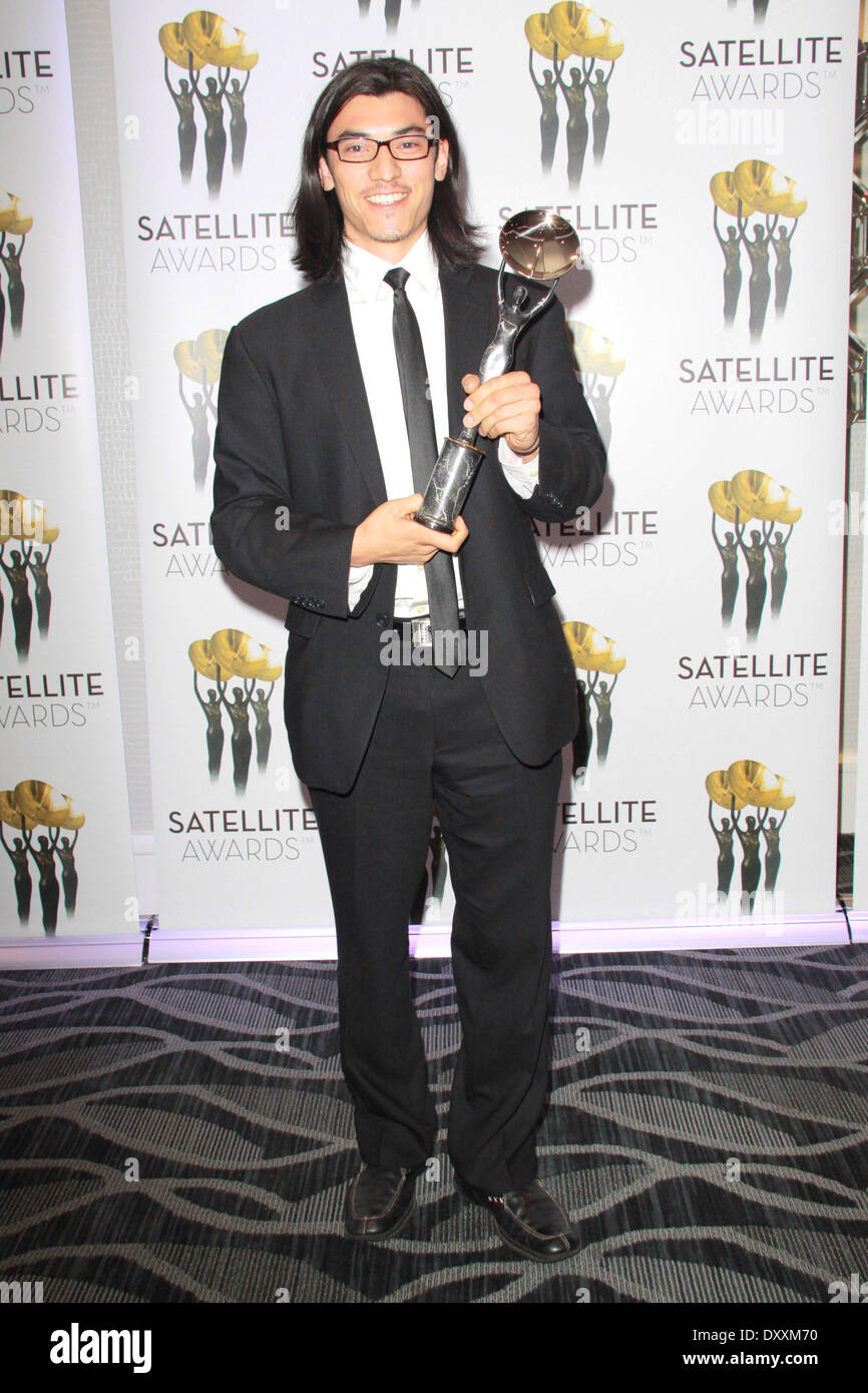 Jeff Orlowski 17th Annual Satellite Awards held at InterContinental Los Angeles Century City Hotel Theatre Los Angeles California - 16.12.12 Featuring: Jeff Orlowski Where: United States When: 16 Dec 2012 Stock Photo