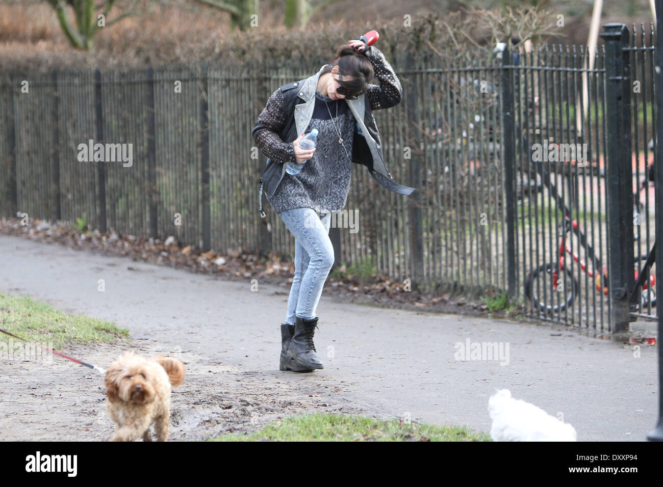 Daisy Lowe Gwen Stefani and her family take a walk in Primrose Hill