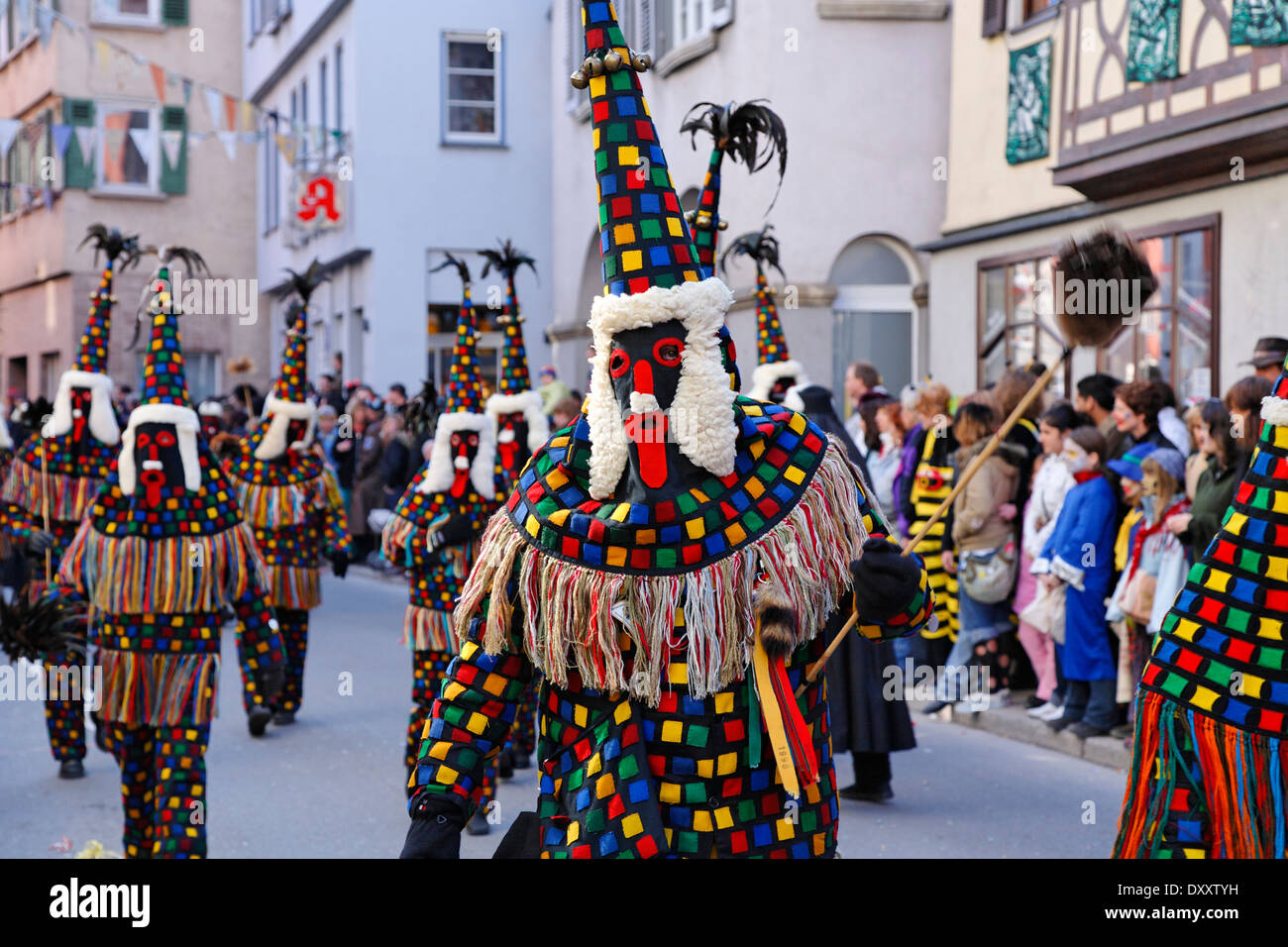 Germany, BadenWurttemberg, Rottenburg, SwabianAlemannic Fastnacht