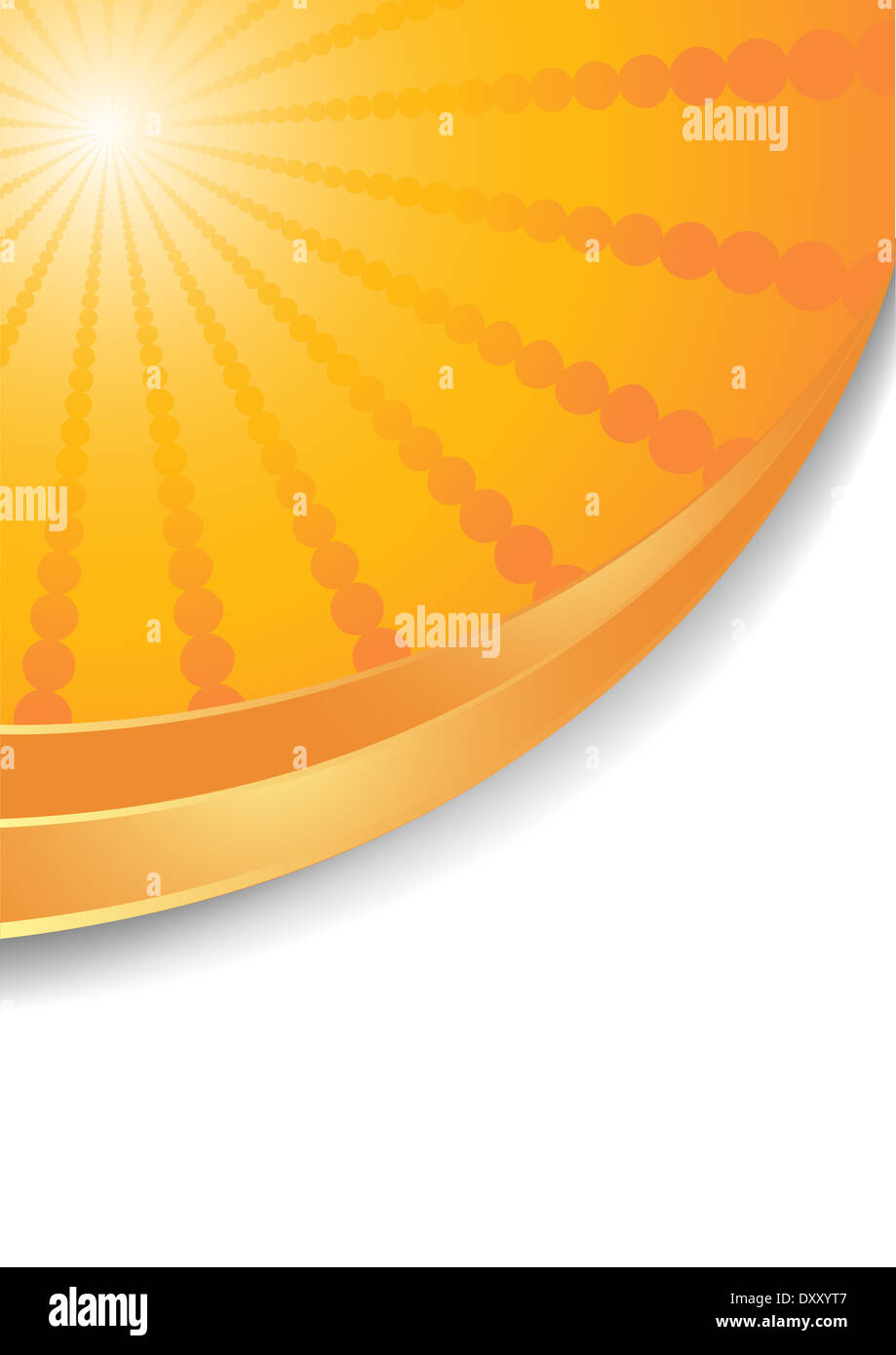Abstract orange background; clip-art Stock Photo - Alamy