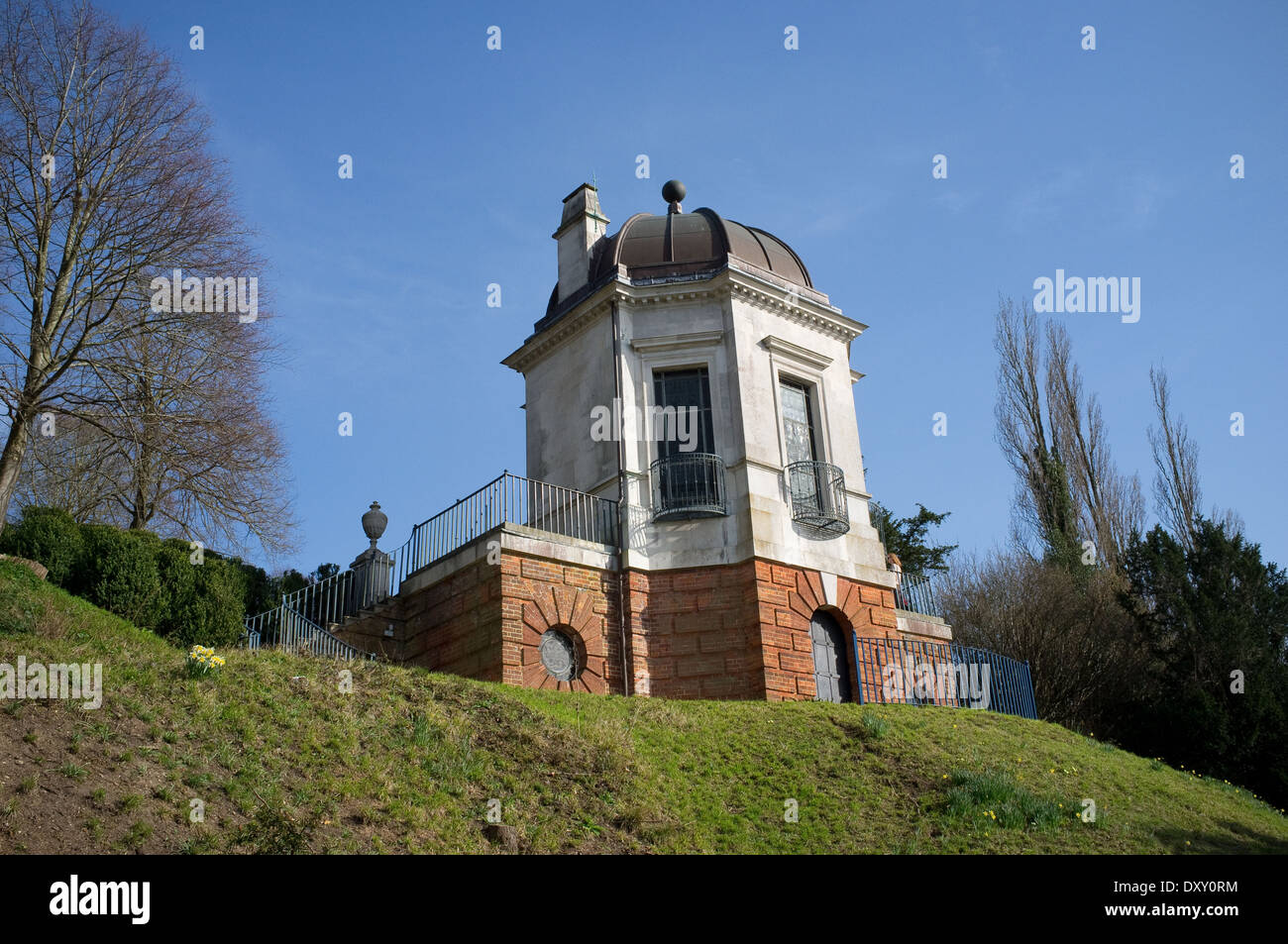 Cliveden Chapel overlooking the Thames, Buckinghamshire -1 Stock Photo