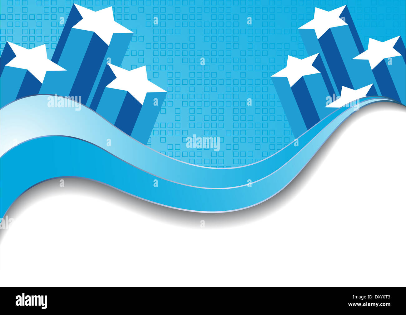 Vector abstract blue background; clip-art Stock Photo - Alamy