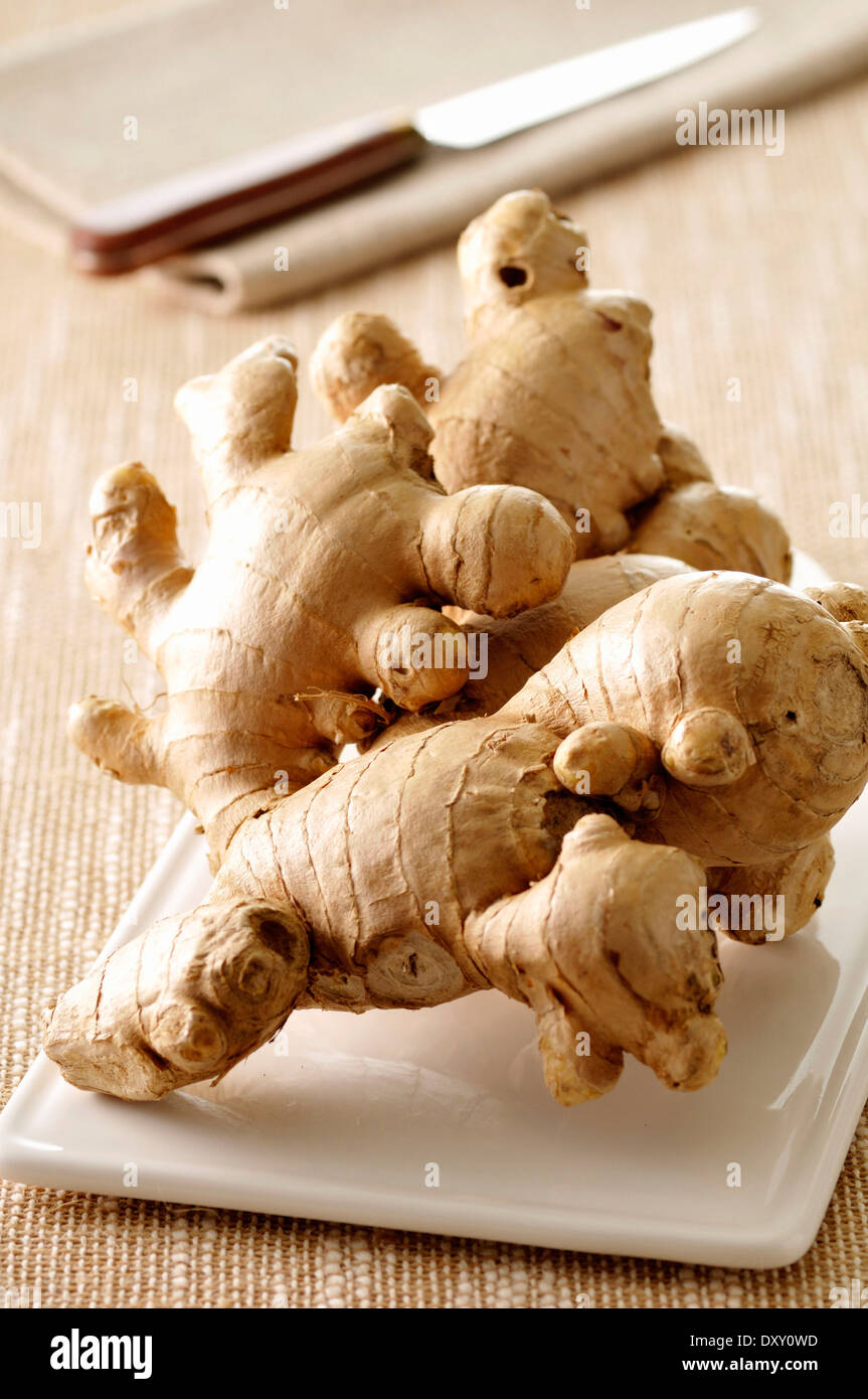 Ginger roots hi-res stock photography and images - Alamy