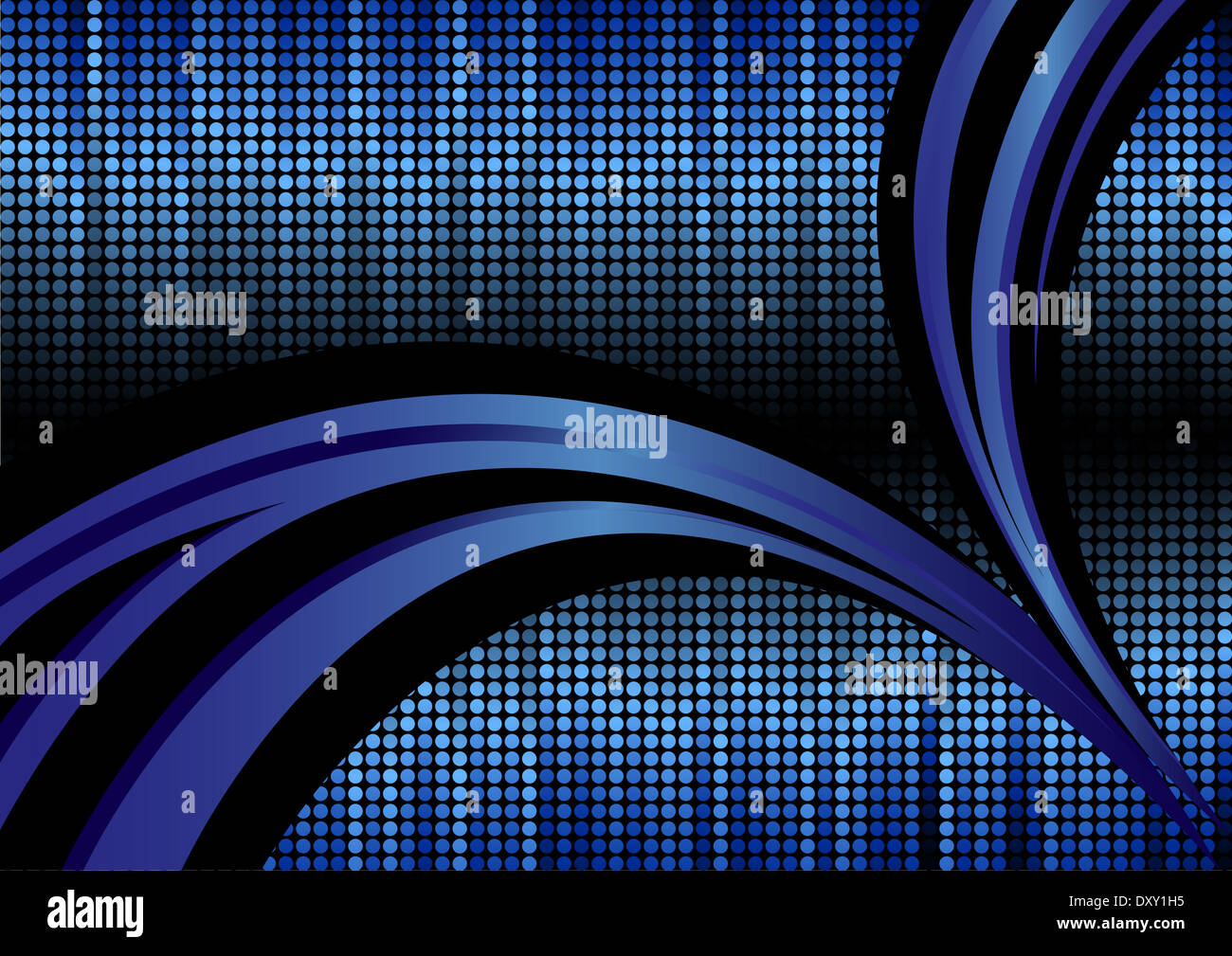 Vector abstract background in blue color; clip-art Stock Photo - Alamy