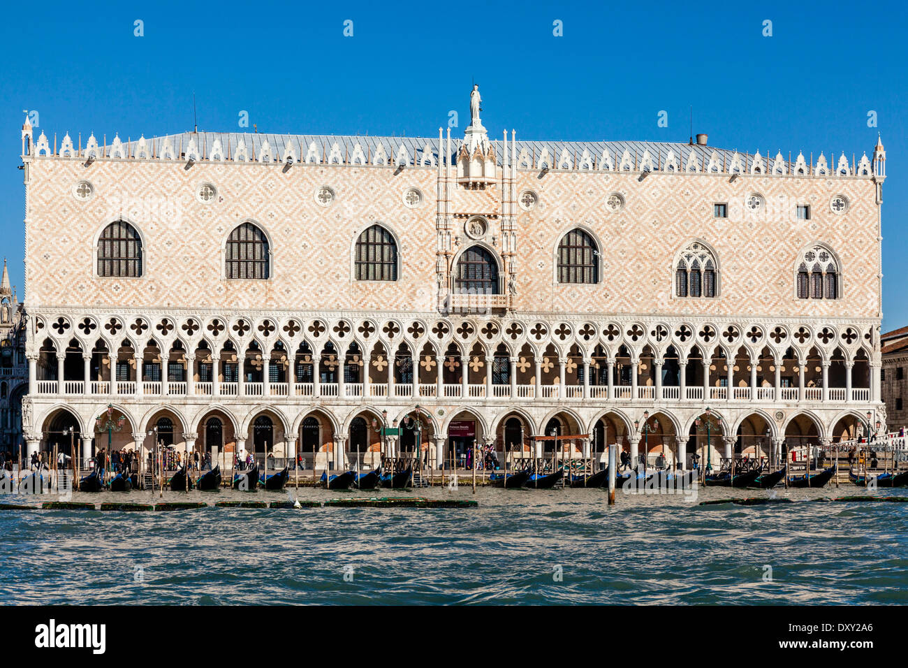 The Doge's Palace (Palazzo Ducale) St Mark's Square, Venice, Italy Stock Photo