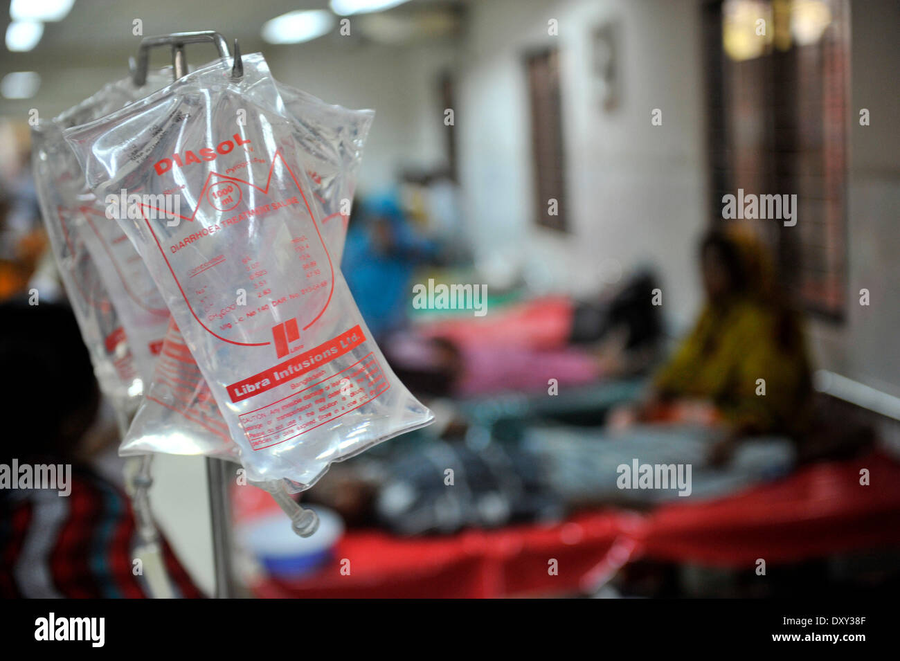 Dhaka, Bangladesh 1st April 2014 Patients of diarrhea cases increased in recent times due to