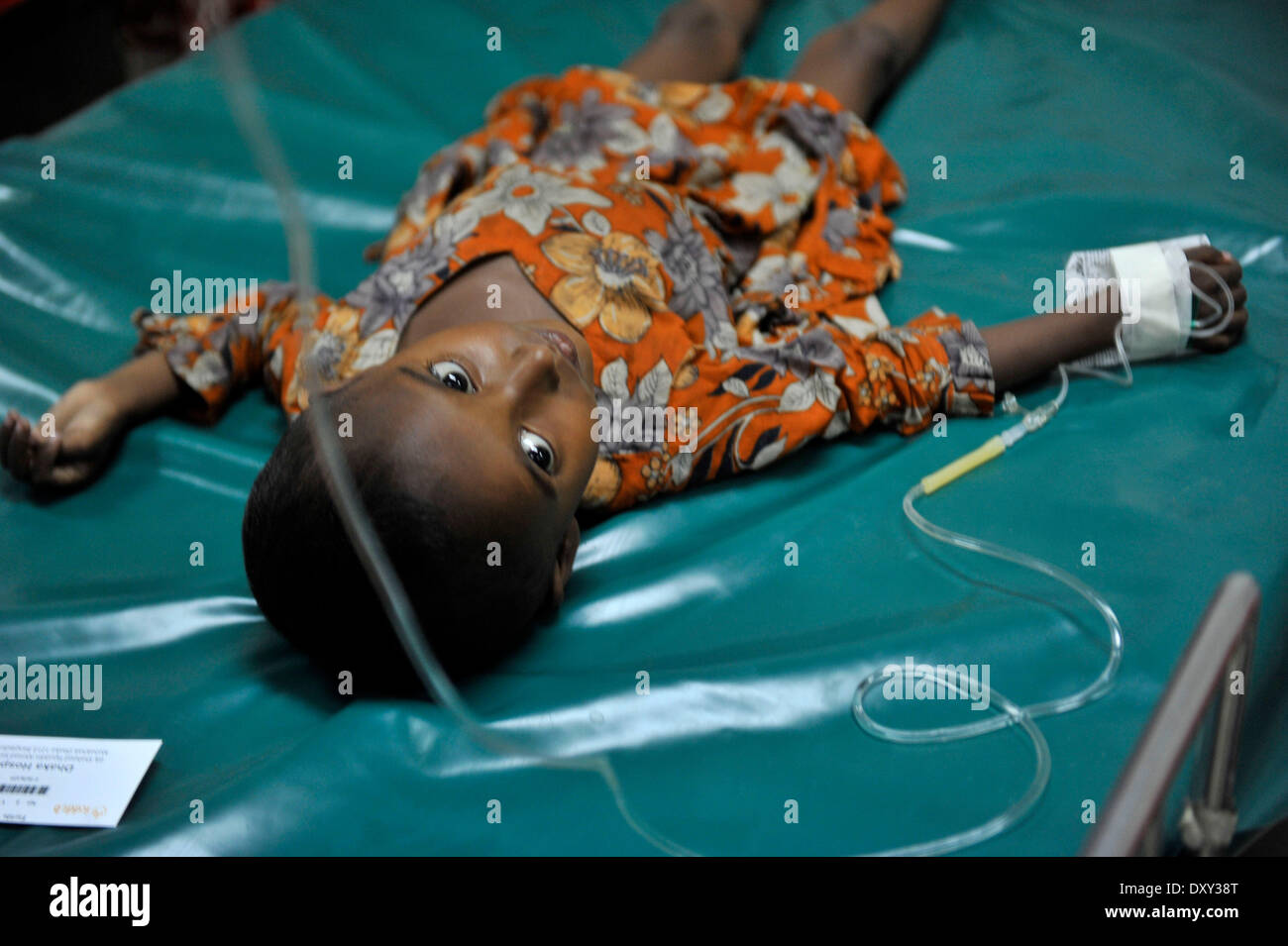 Dhaka, Bangladesh 1st April 2014 Patients of diarrhea cases