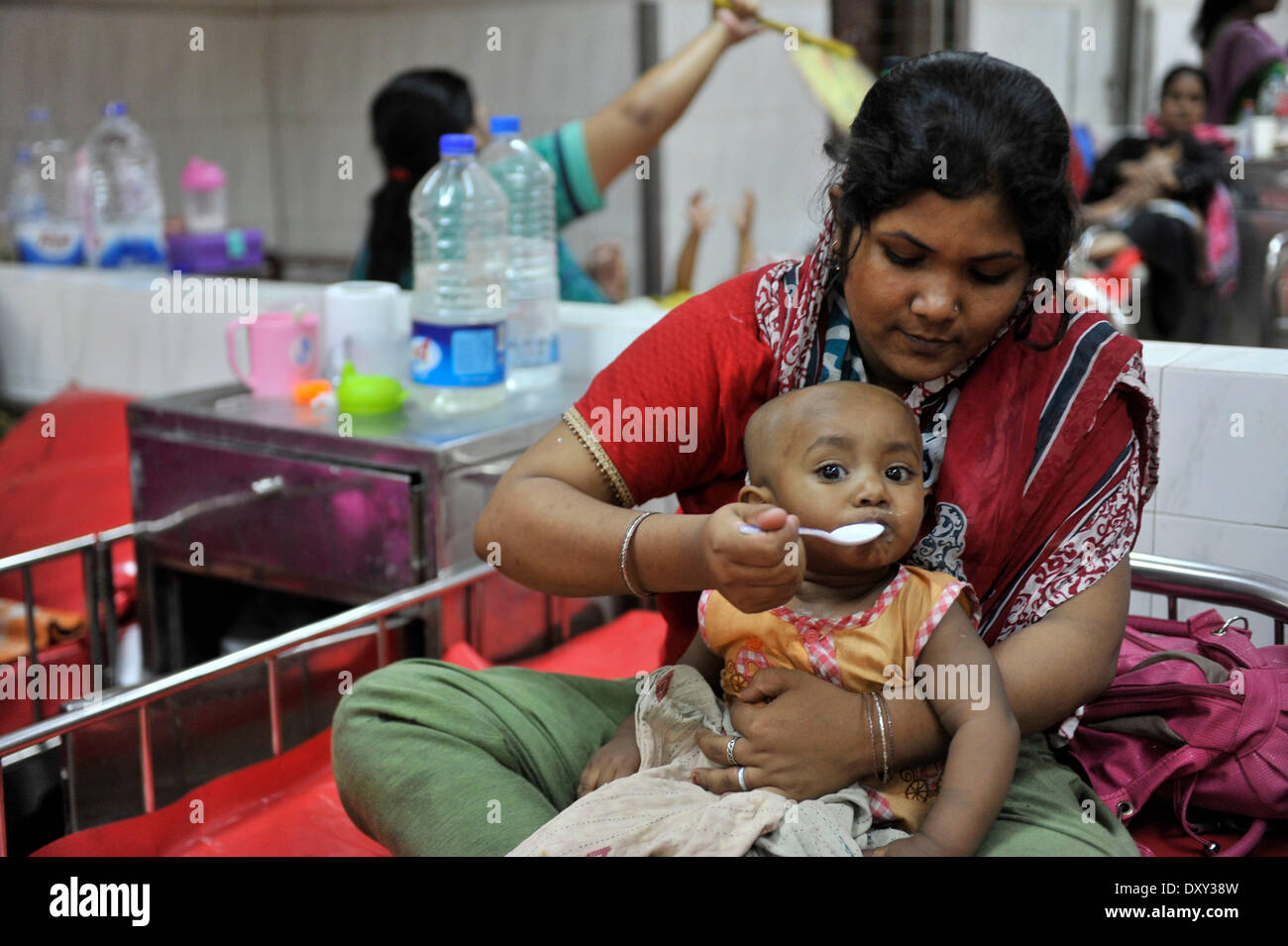 Dhaka, Bangladesh 1st April 2014 Patients of diarrhea cases