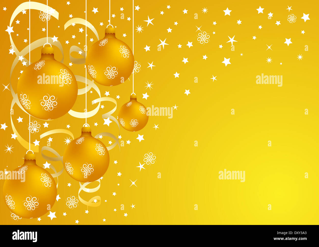Vector xmas background; clip-art Stock Photo - Alamy