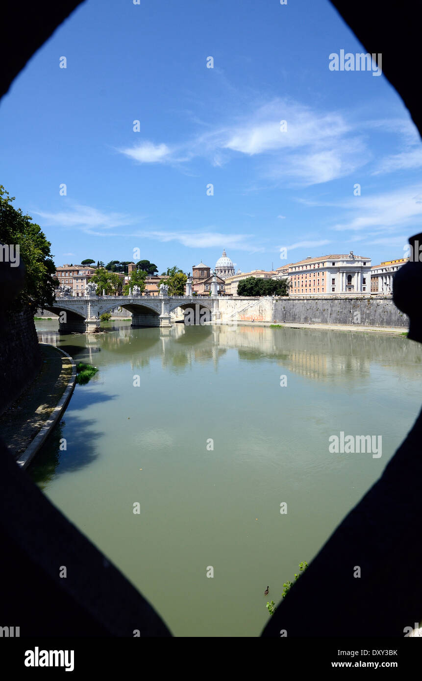 Frame of St. Peter Roma Italy Stock Photo