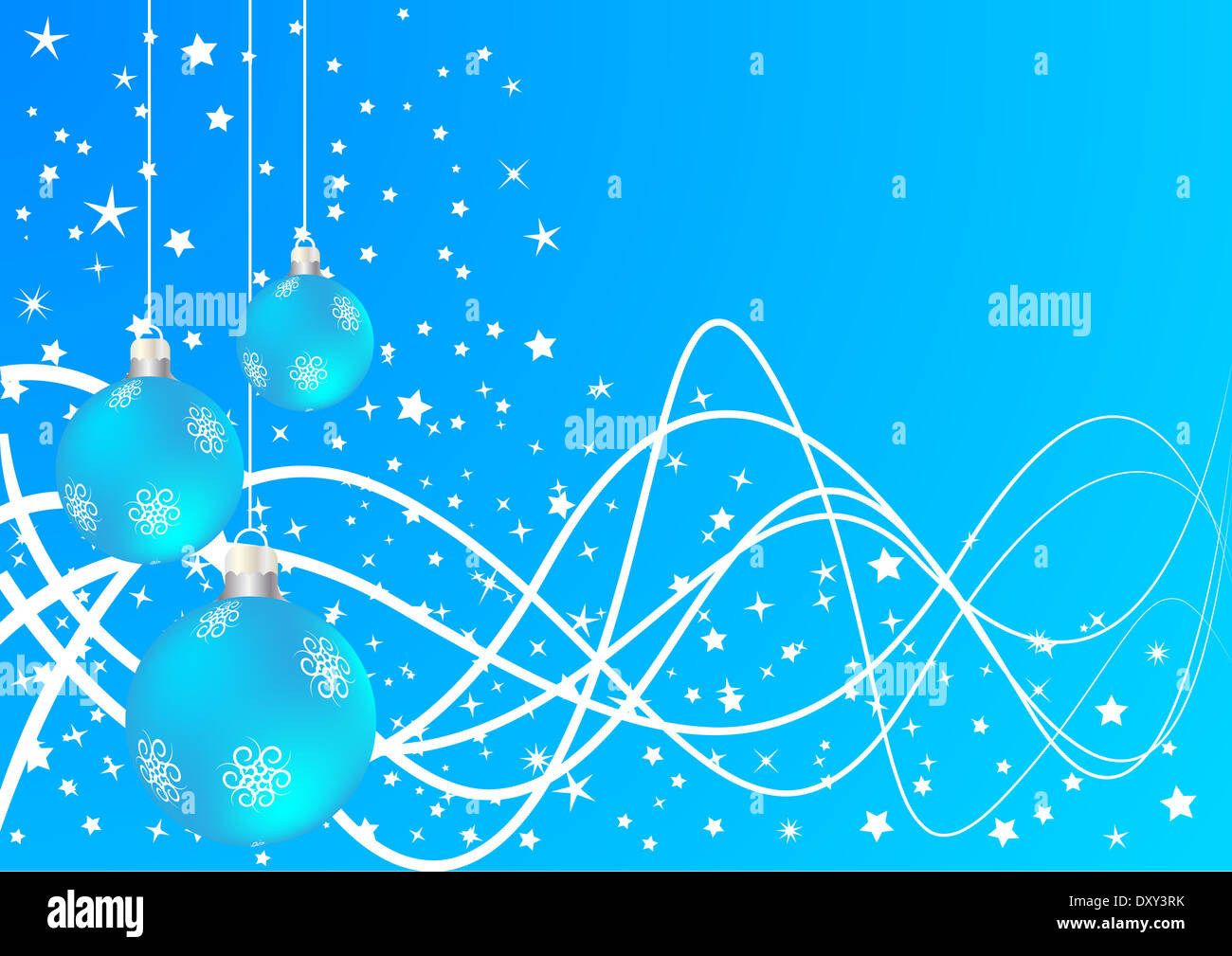 Vector xmas background; clip-art Stock Photo - Alamy