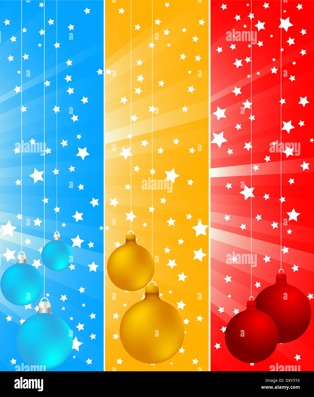 Vector xmas banners; clip-art Stock Photo - Alamy