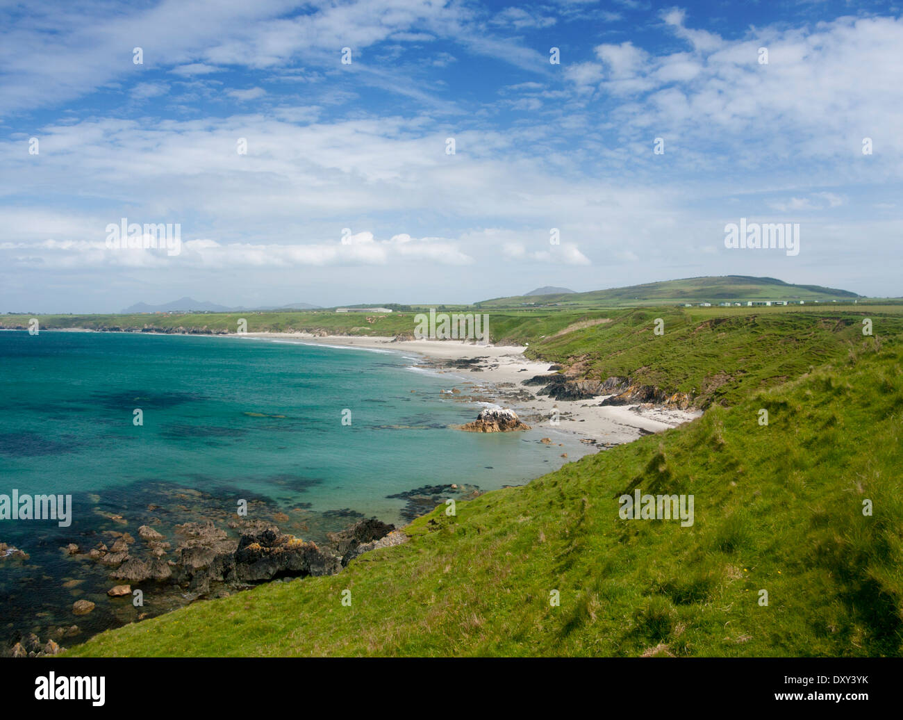 Traeth penllech beach on north coast of Llŷn Peninsula Gwynedd North Wales UK Stock Photo
