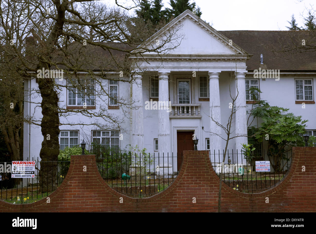 There are numerous empty mansions in The Avenue, North London