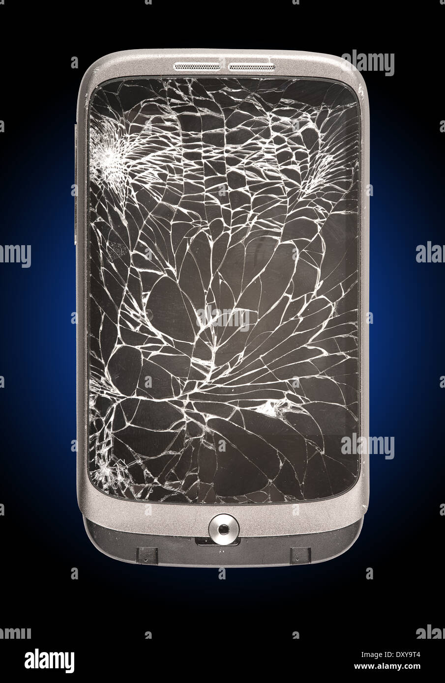 Smashed mobile phone hi-res stock photography and images - Alamy