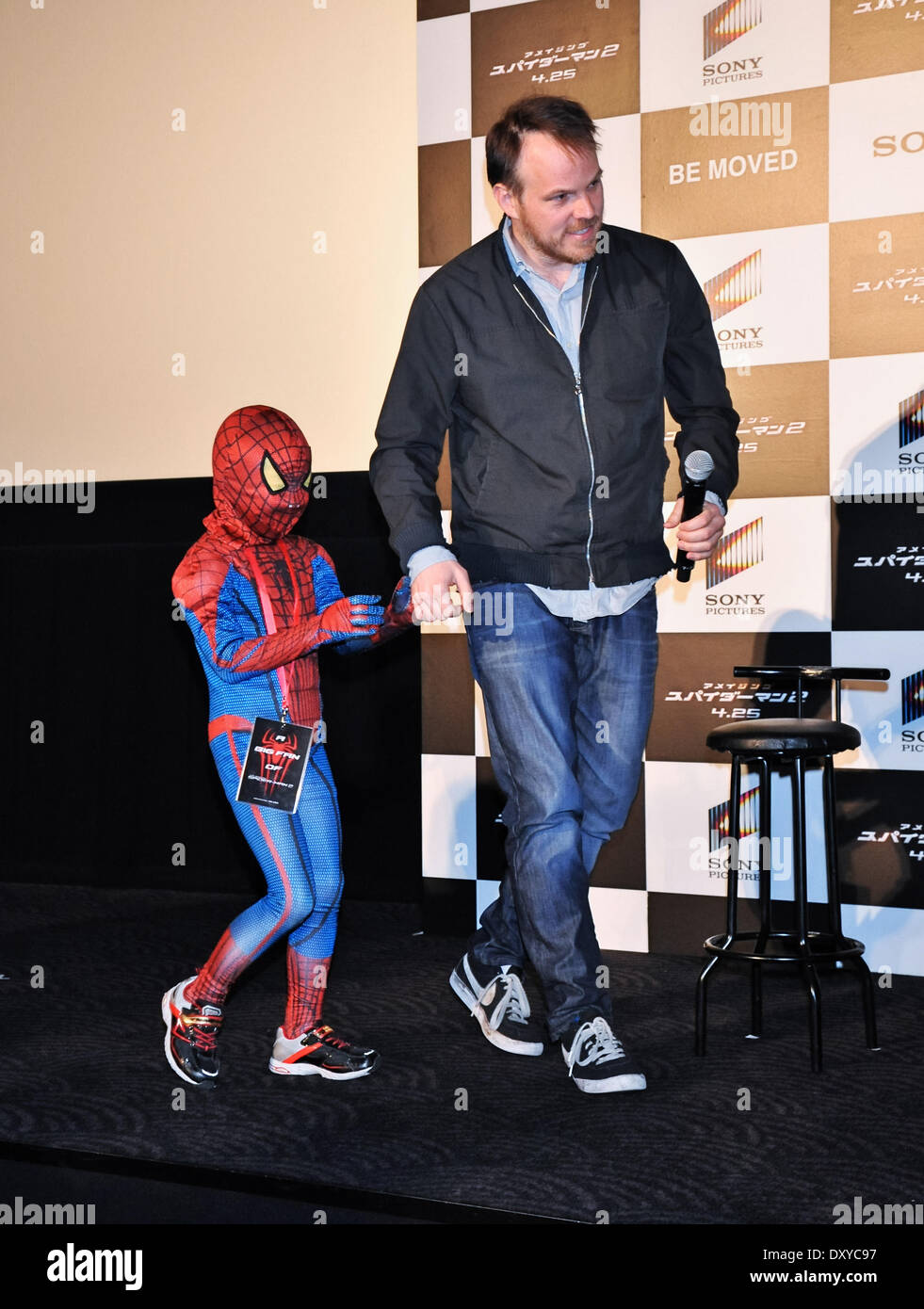 Marc Webb, Mar 31, 2014 : Tokyo, Japan : Marc Webb attend a press