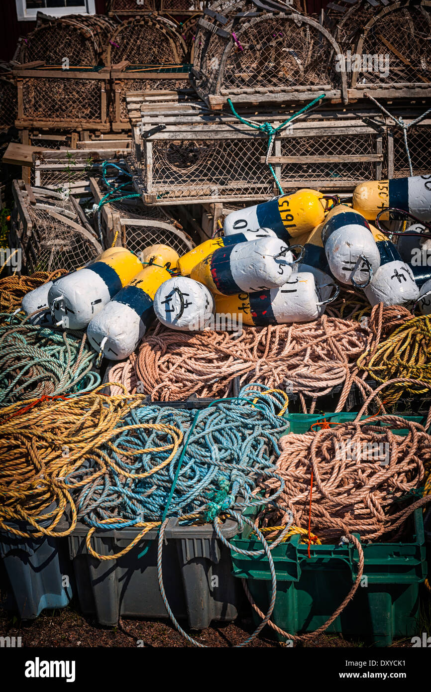 Fishing ropes and floats hi-res stock photography and images - Alamy