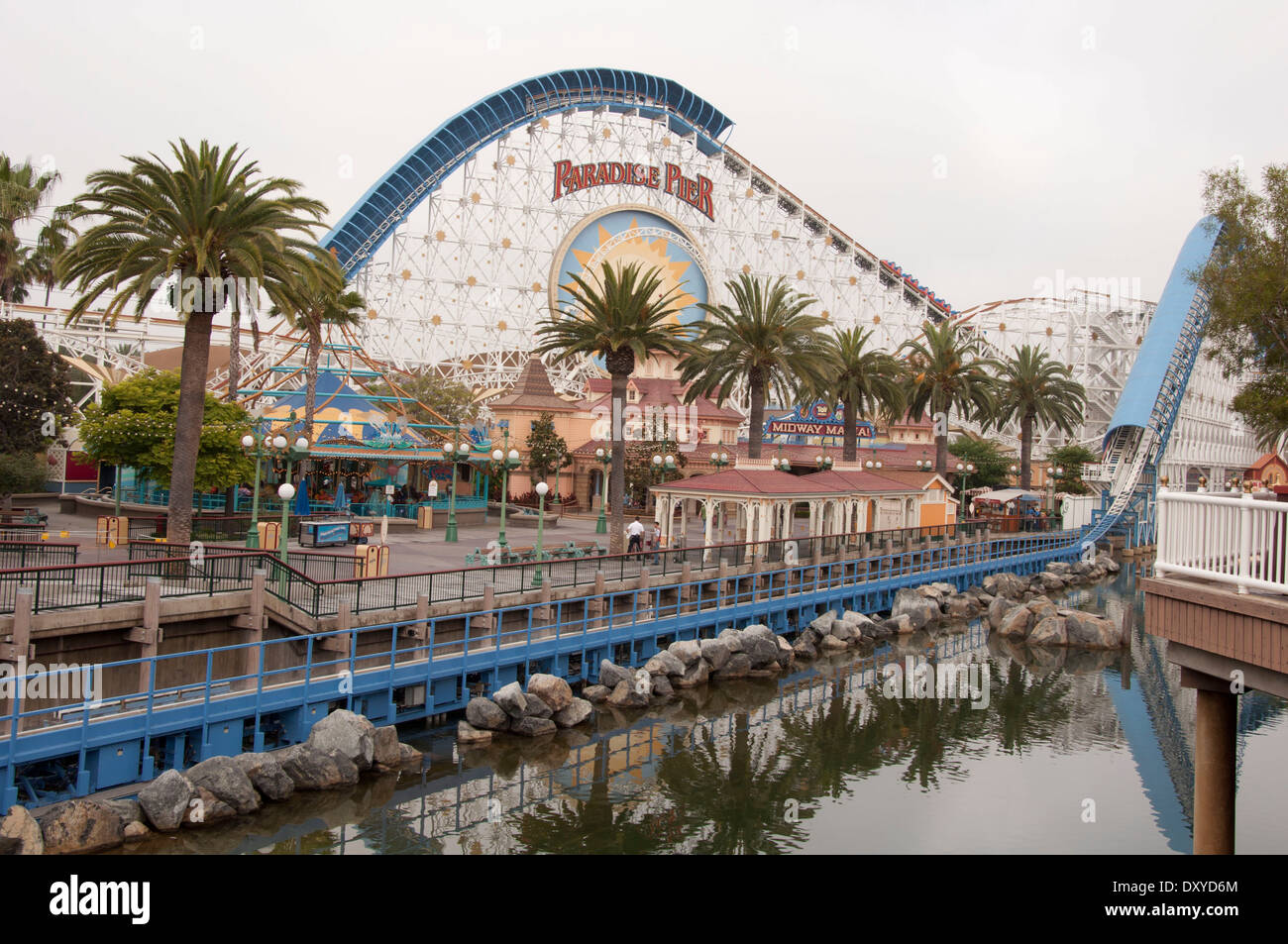 California Adventure Disneyland Stock Photo