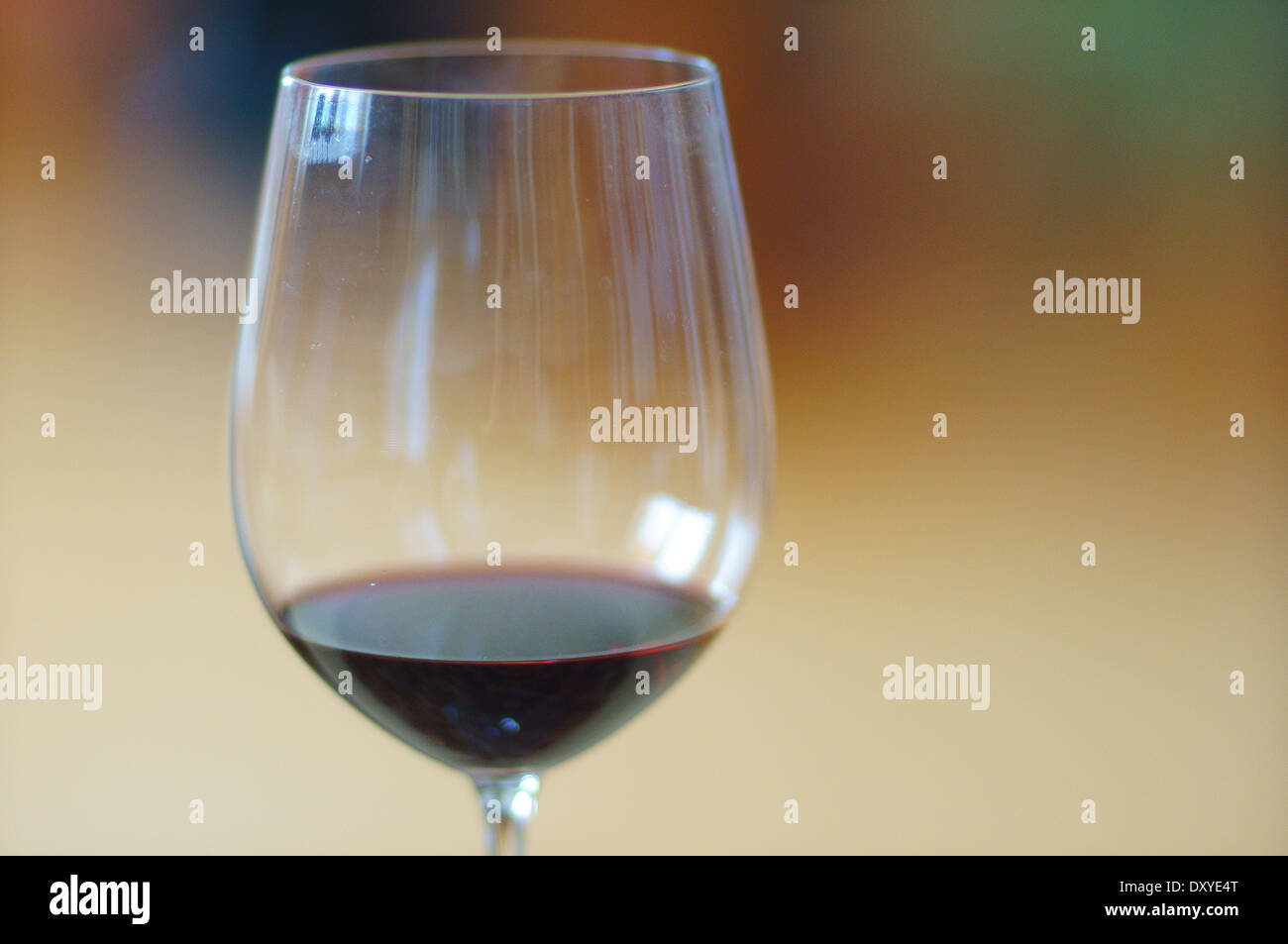 Big cup chalice with some wine Stock Photo
