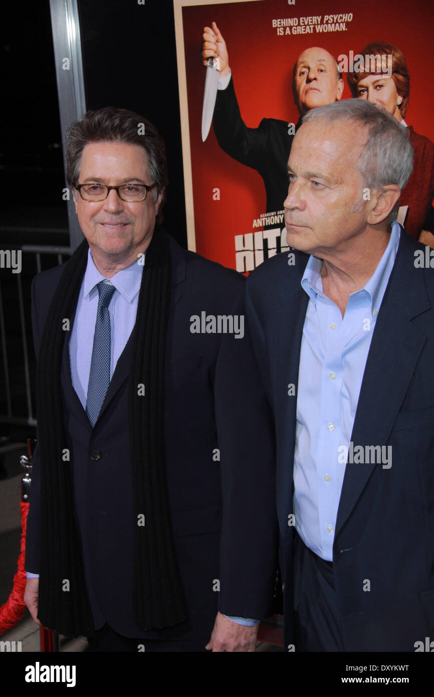 Premiere of 'Hitchcock' at the Academy of Motion Picture Arts and Sciences Samuel Goldwyn Theater - Arrivals Featuring: Alan Barnette,Tom Thayer Where: Beverly Hills California When: 20 Nov 2012 Stock Photo