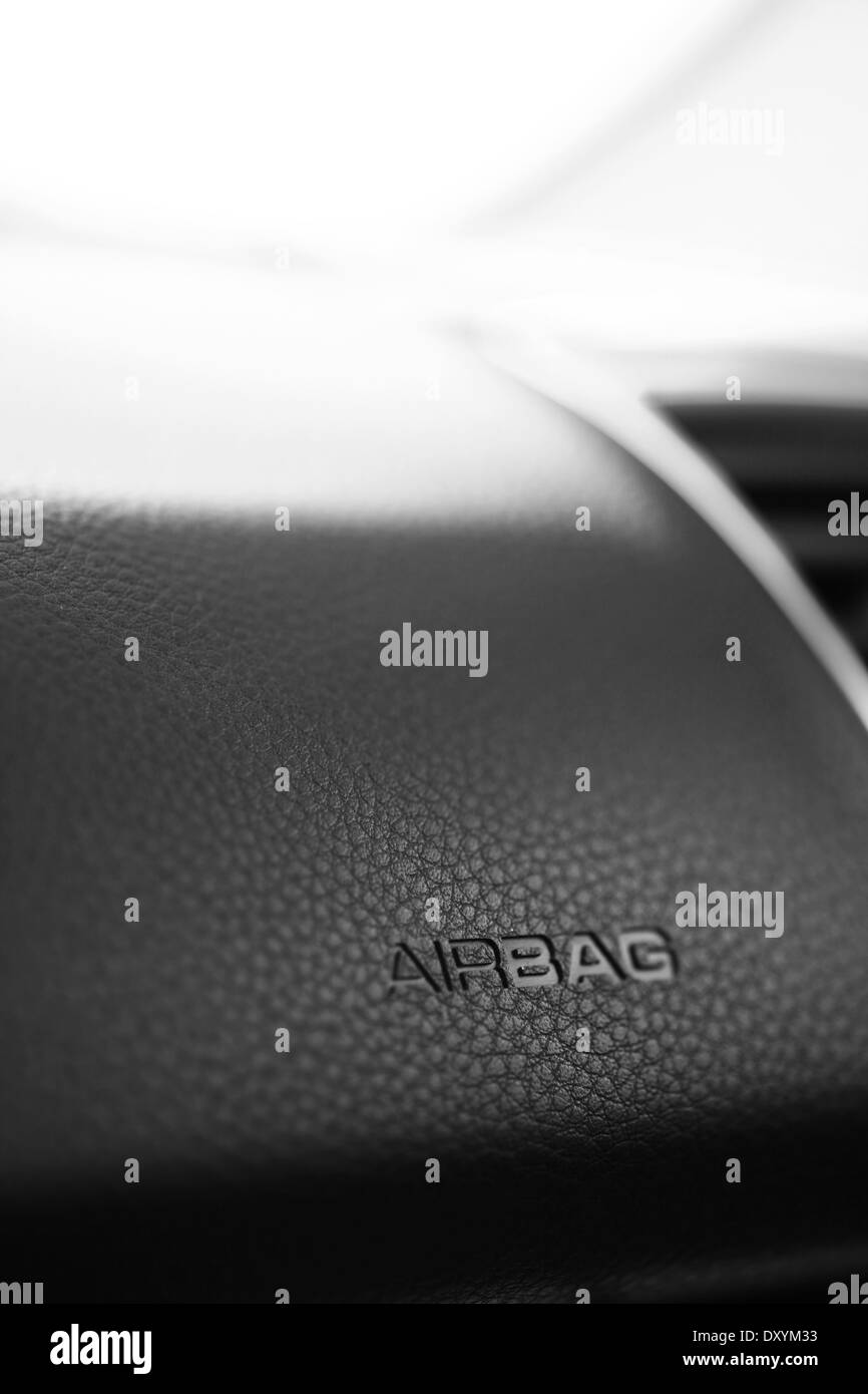 Airbag Sign On Dashboard Stock Photos & Airbag Sign On Dashboard Stock