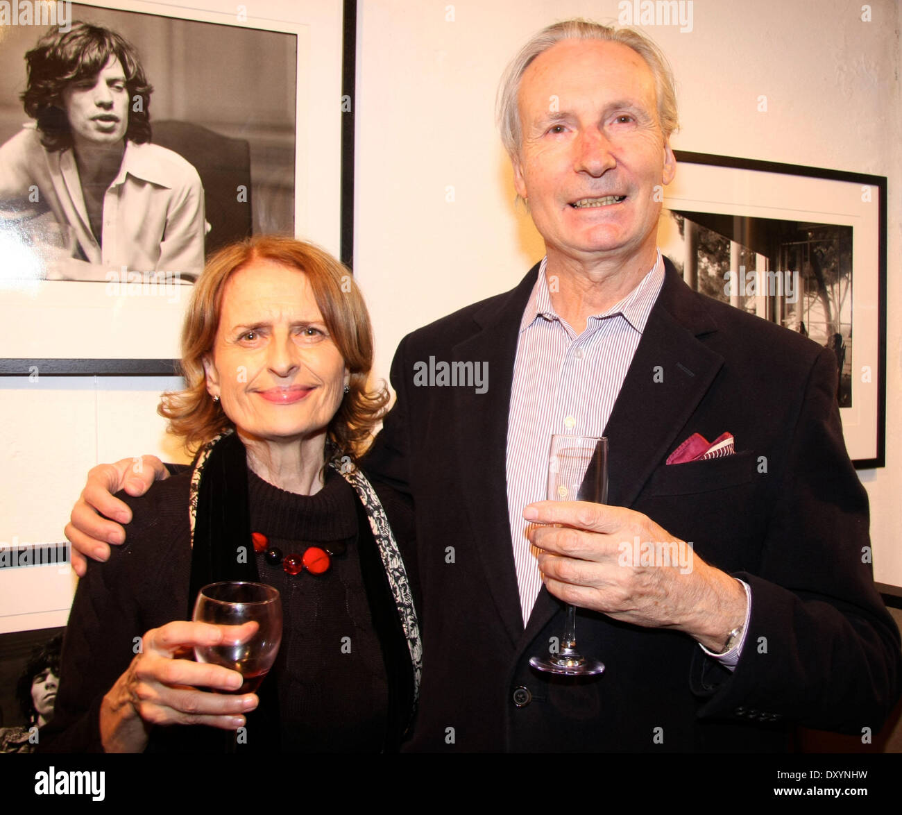 Brown Sugar on Main Street: Unseen Images of The Rolling Stones private viewing session at the Zebra Gallery Featuring: Peter Webb Where: London United Kingdom When: 22 Nov 2012 Stock Photo