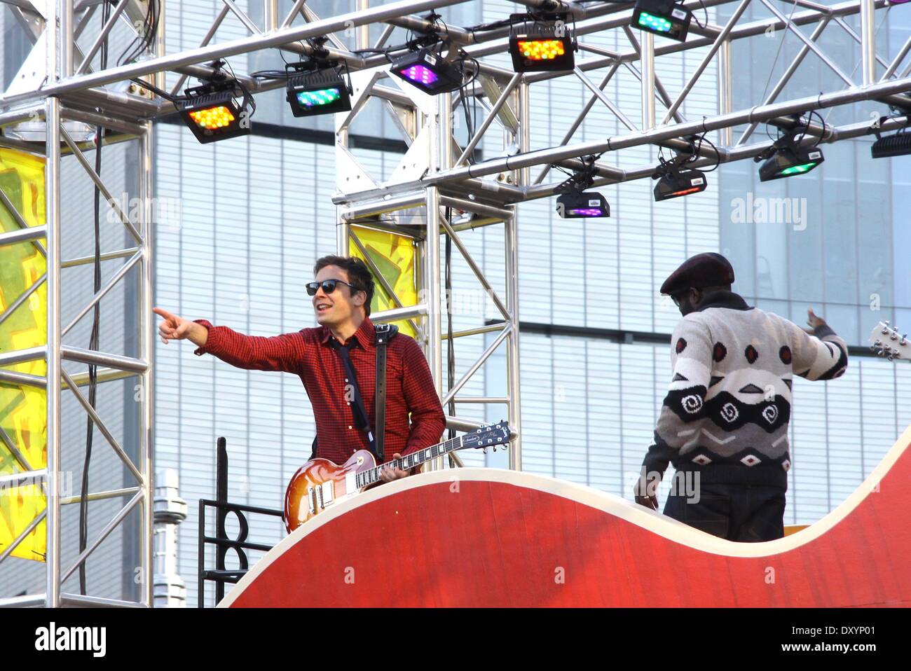86th Annual Macy's Thanksgiving Day Parade Featuring: Jimmy Fallon ...