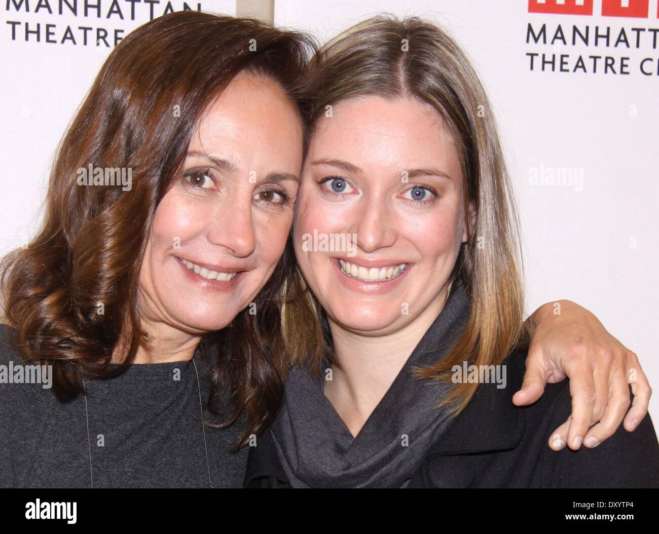 Meet and greet with the cast of the MTC production of ‘The Other Place’ held at MTC rehearsal space Featuring: Laurie Metcalf,Zoe Perry Where: New York City NY USA When: 26 Nov 2012 Stock Photo