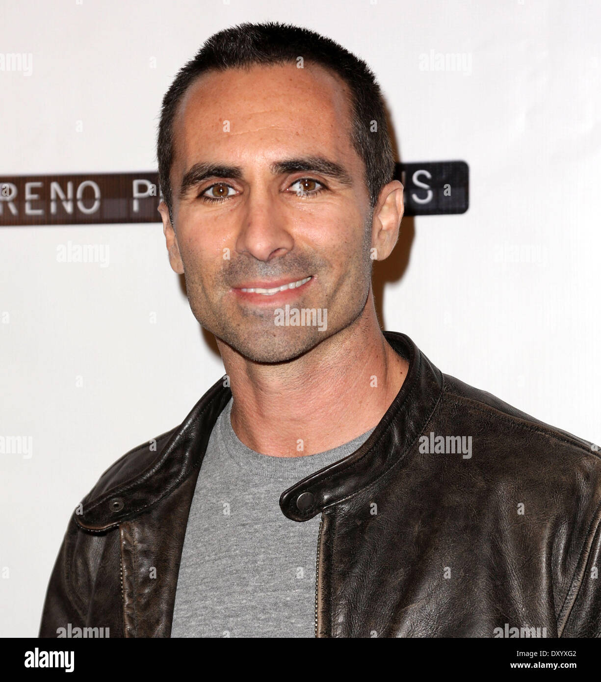 The Los Angeles premiere of 'Certainty' at Laemmle Music Hall - Arrivals Featuring: Nestor Carbonell Where: Los Angeles California USA When: 27 Nov 2012 Stock Photo