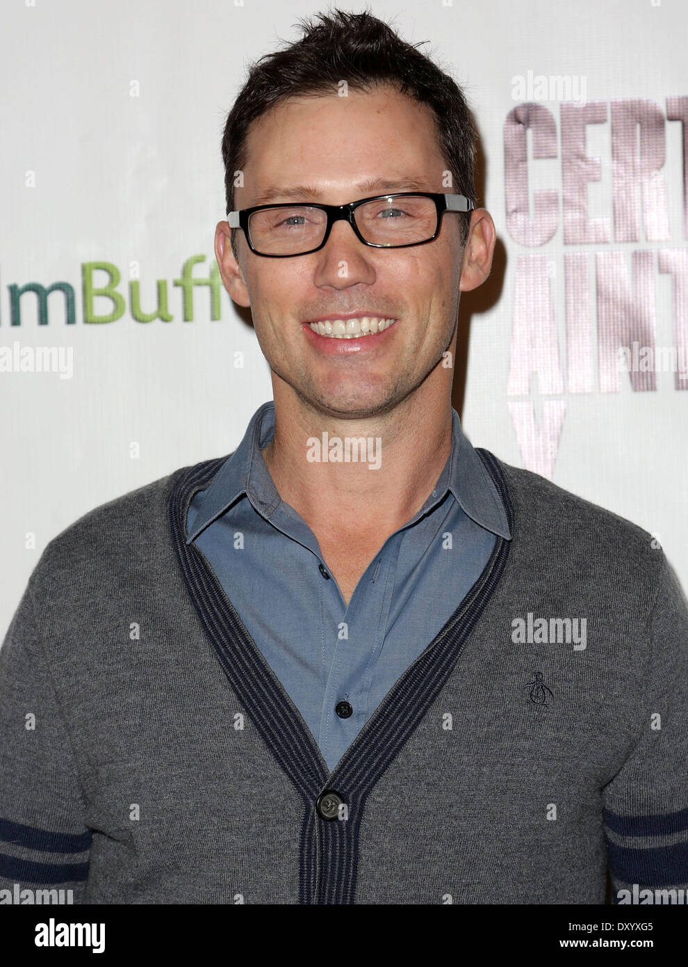 The Los Angeles premiere of 'Certainty' at Laemmle Music Hall - Arrivals Featuring: Jeffrey Donovan Where: Los Angeles California USA When: 27 Nov 2012 Stock Photo