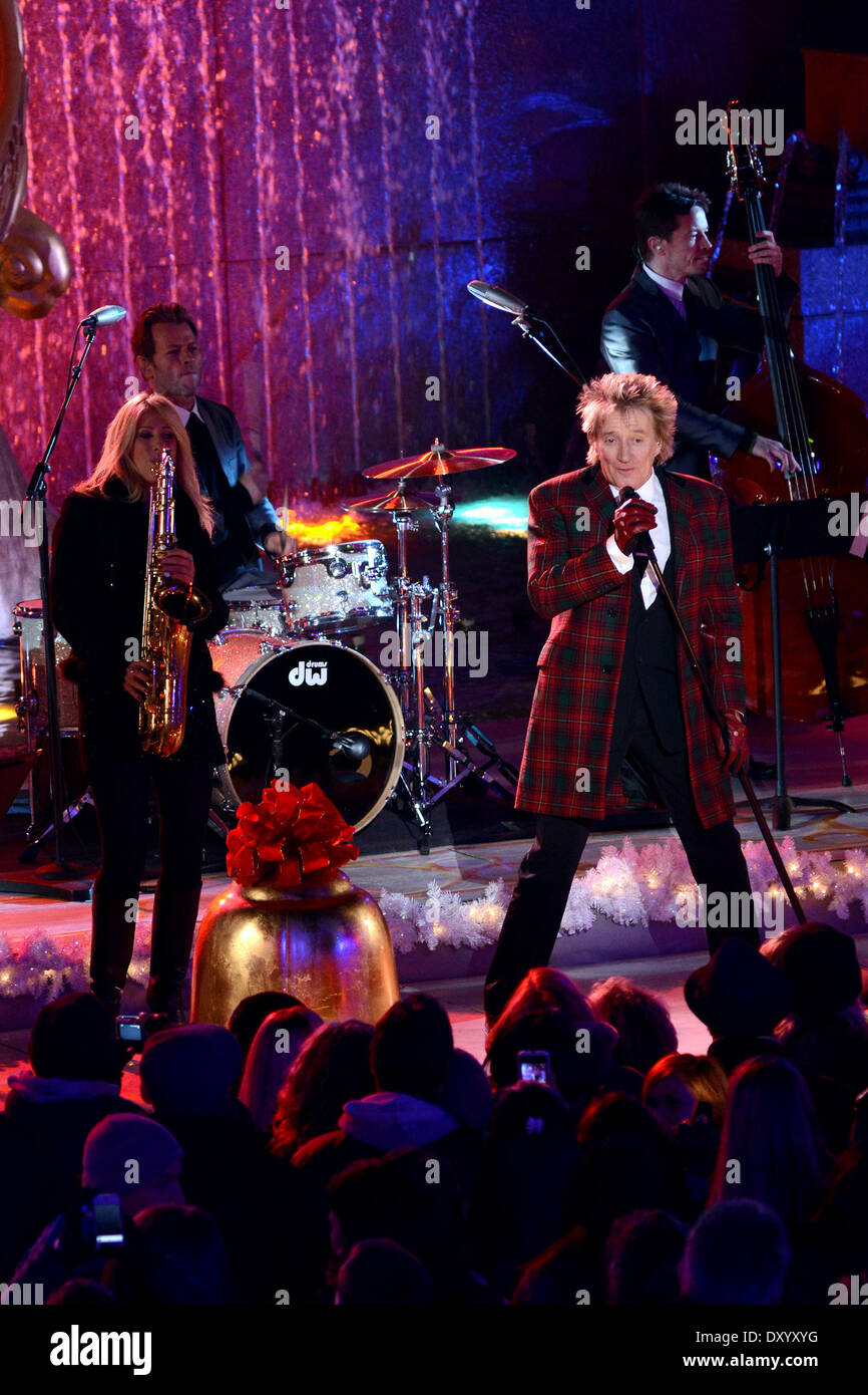 The 80th Annual Rockefeller Center Christmas Tree Lighting Ceremony at