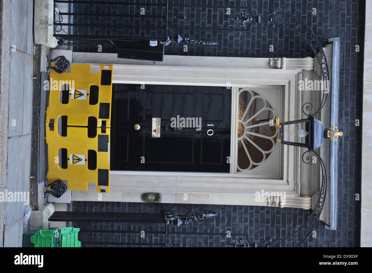 The British Christmas Tree Growers Association erects its winning