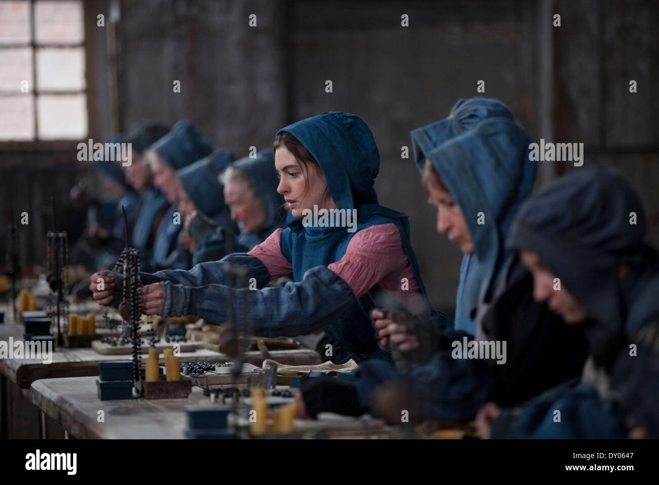 Film still from the movie 'Les Miserables' (2012)  Featuring: Anne Hathaway When: 29 Nov 2012 Stock Photo
