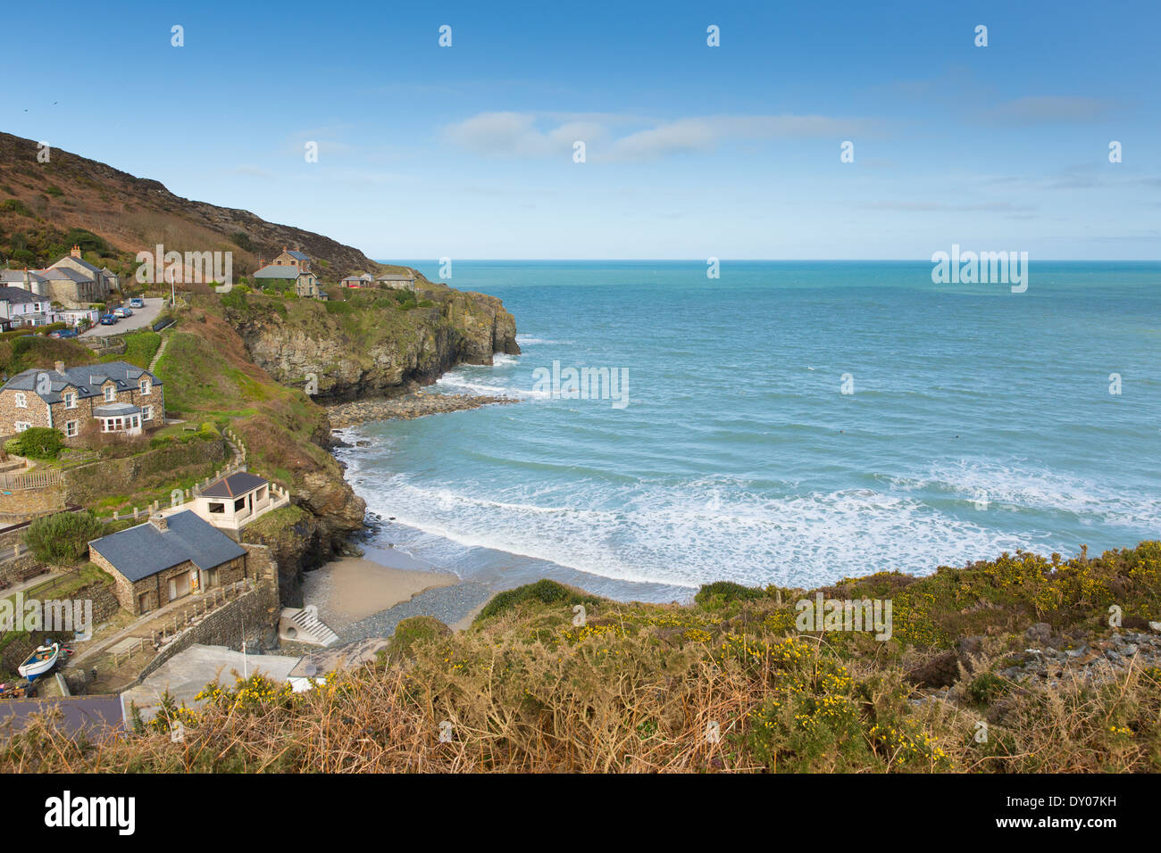 St Agnes Cornwall England United Kingdom between Newquay and St Ives Stock Photo