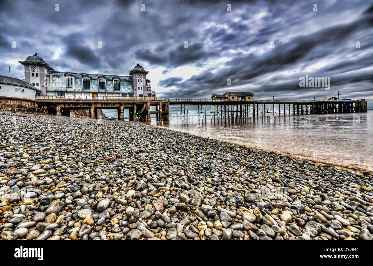 Penarth Pier in South Wales, United Kingdom Stock Photo