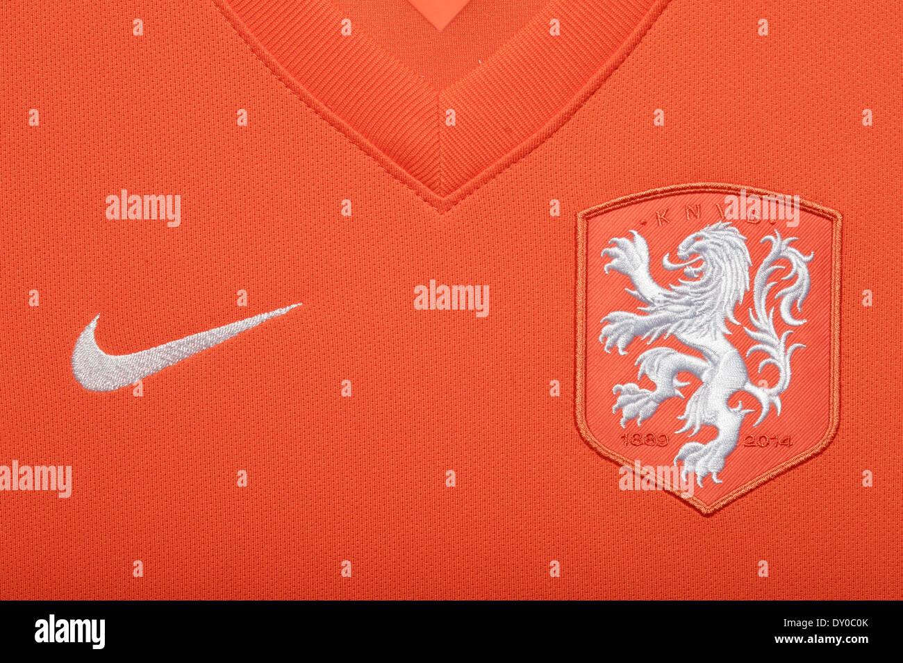 NETHERLANDS KNVB LOGO FIFA WORLD CUP X - LARGE STICKER .. 8.25 X 11.75 INCH