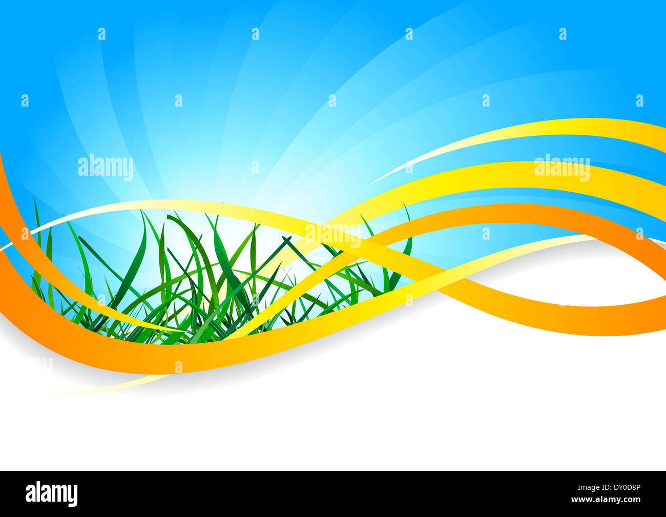 Vector spring background; clip-art Stock Photo - Alamy