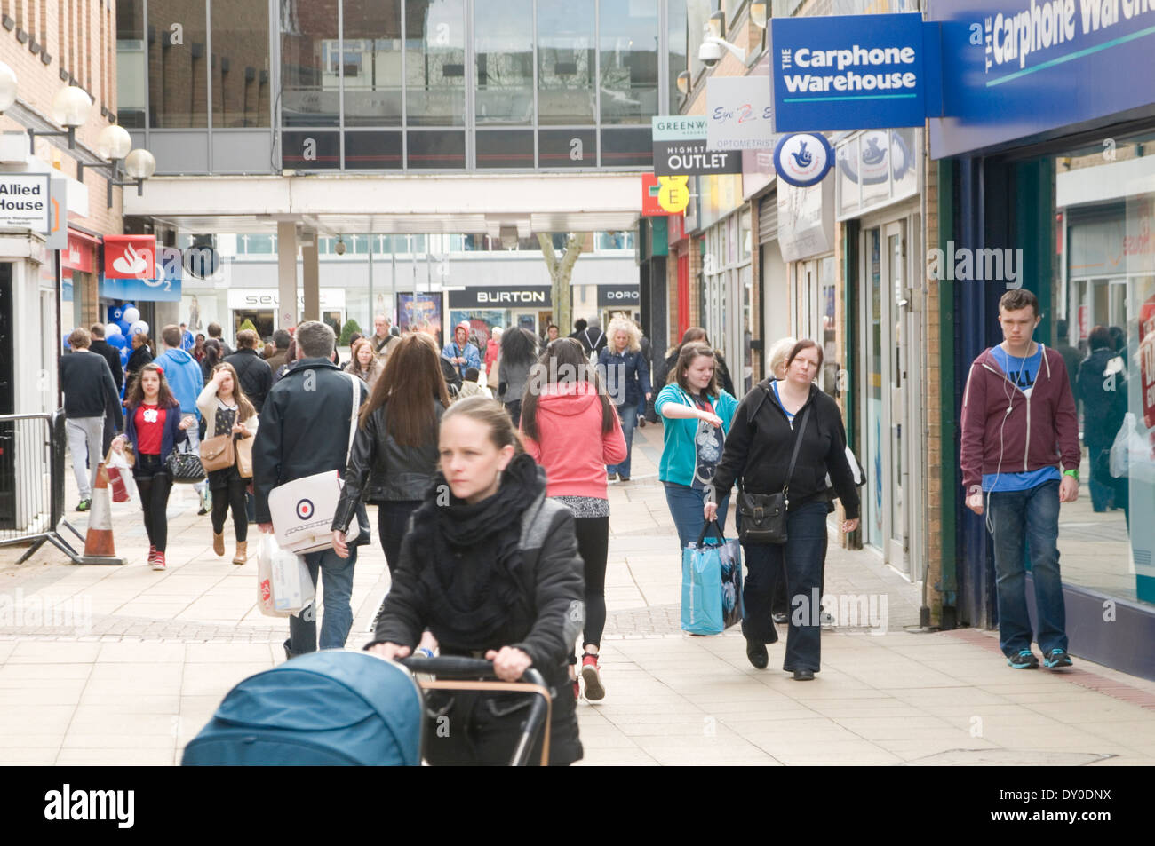 corby uk town center centre shop shops precinct precincts shopping high