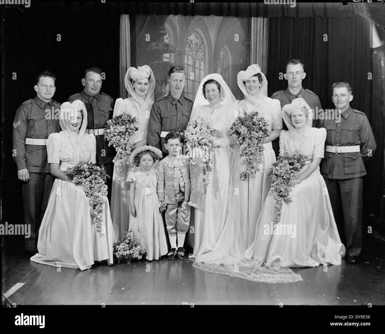 Military wedding Black and White Stock Photos & Images - Alamy