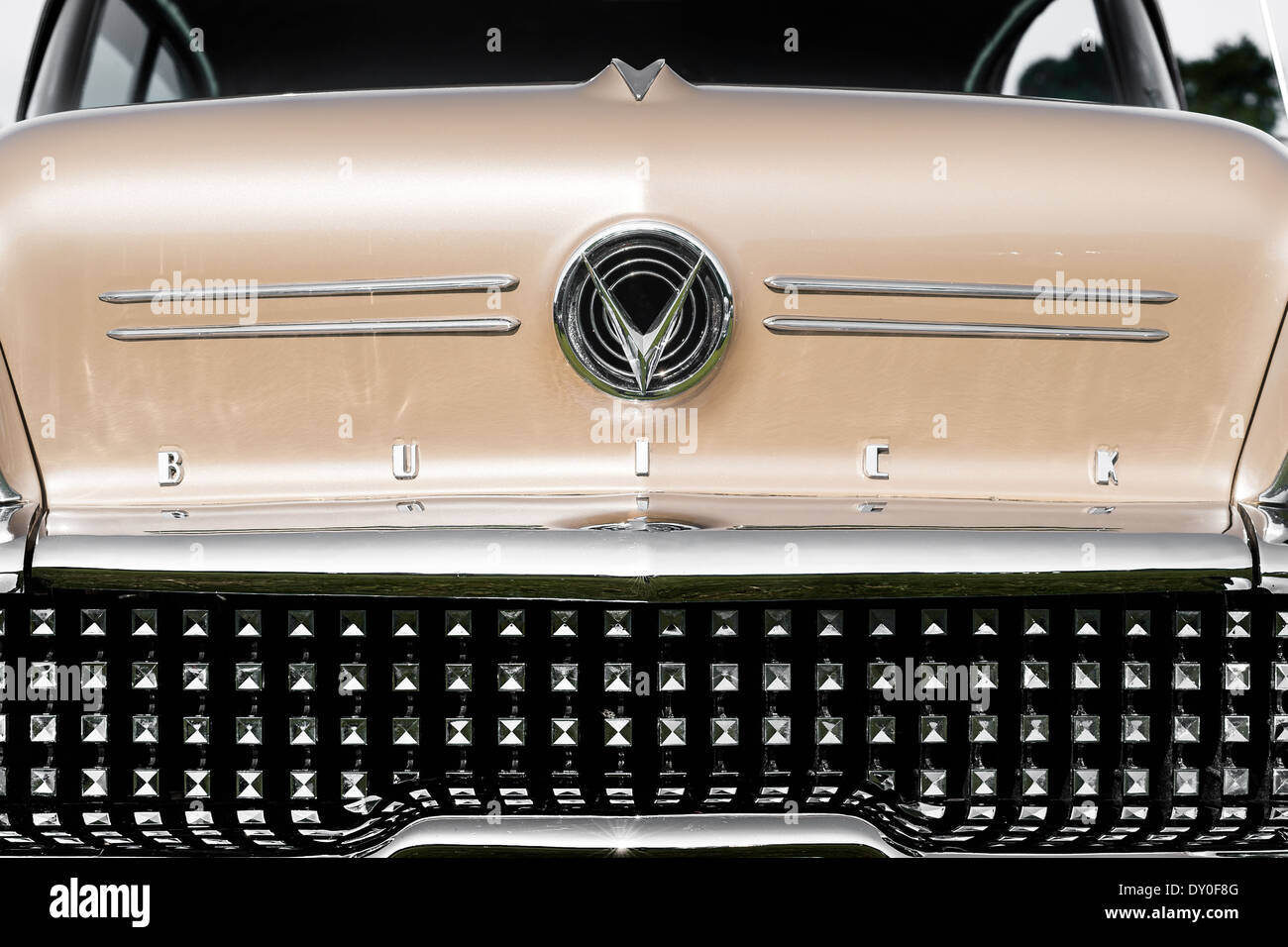 Classic American Buick Saloon. Stock Photo