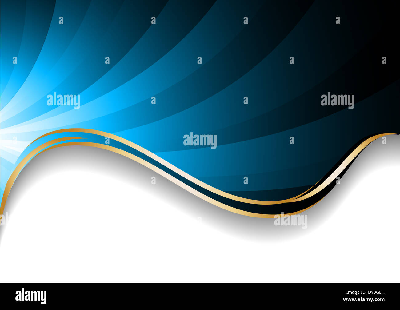 Vector bright blue background; clipart Stock Photo Alamy