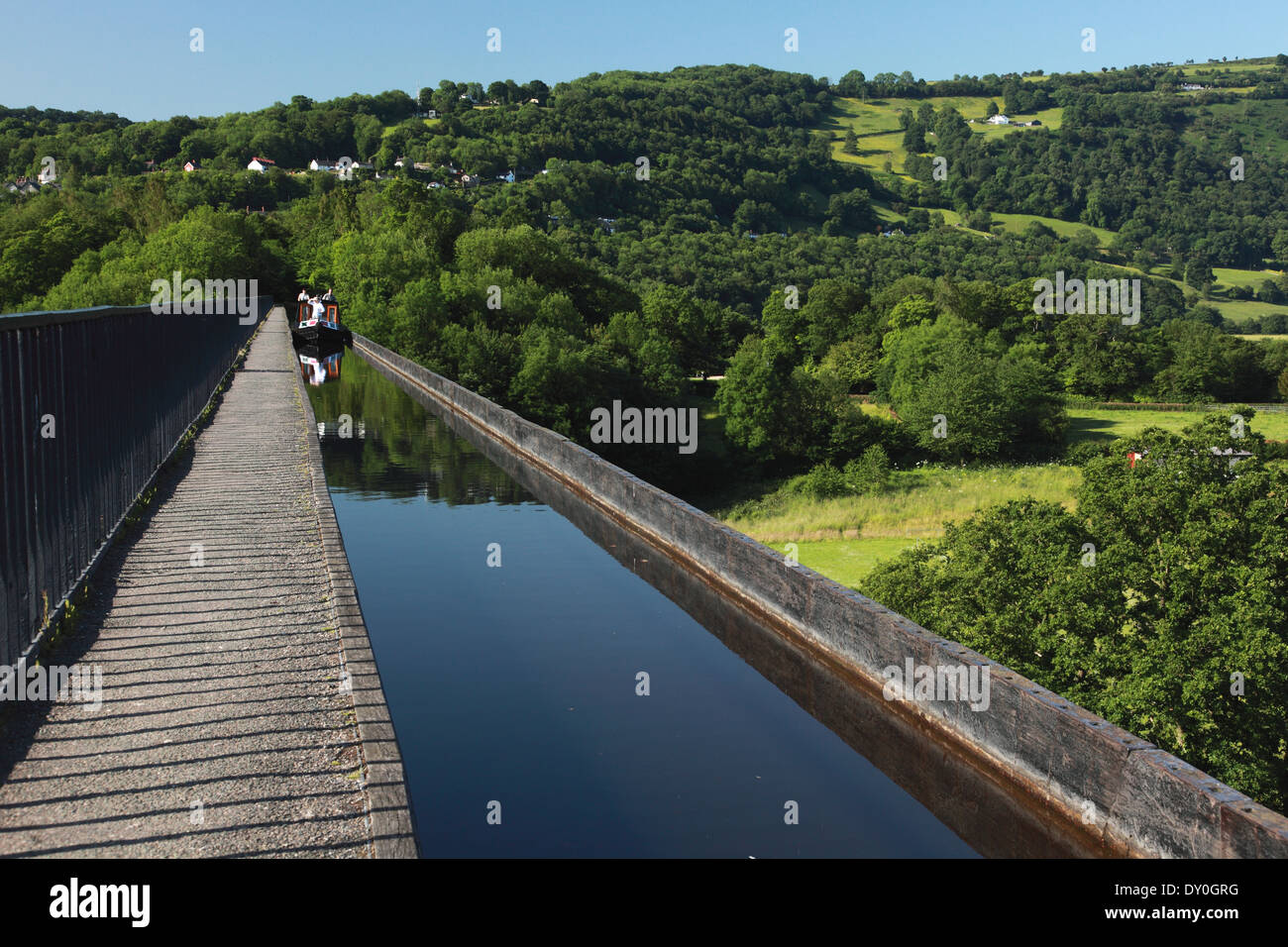 Pontcysyllte Aqueduct’s cast iron trough built by William Hazeldine at