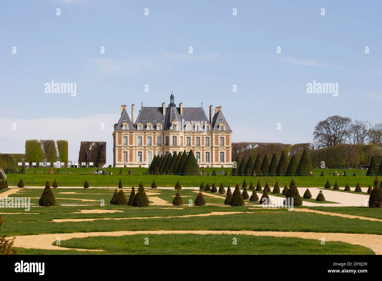 Château de Sceaux: now the museum of Ile-de-France Stock Photo