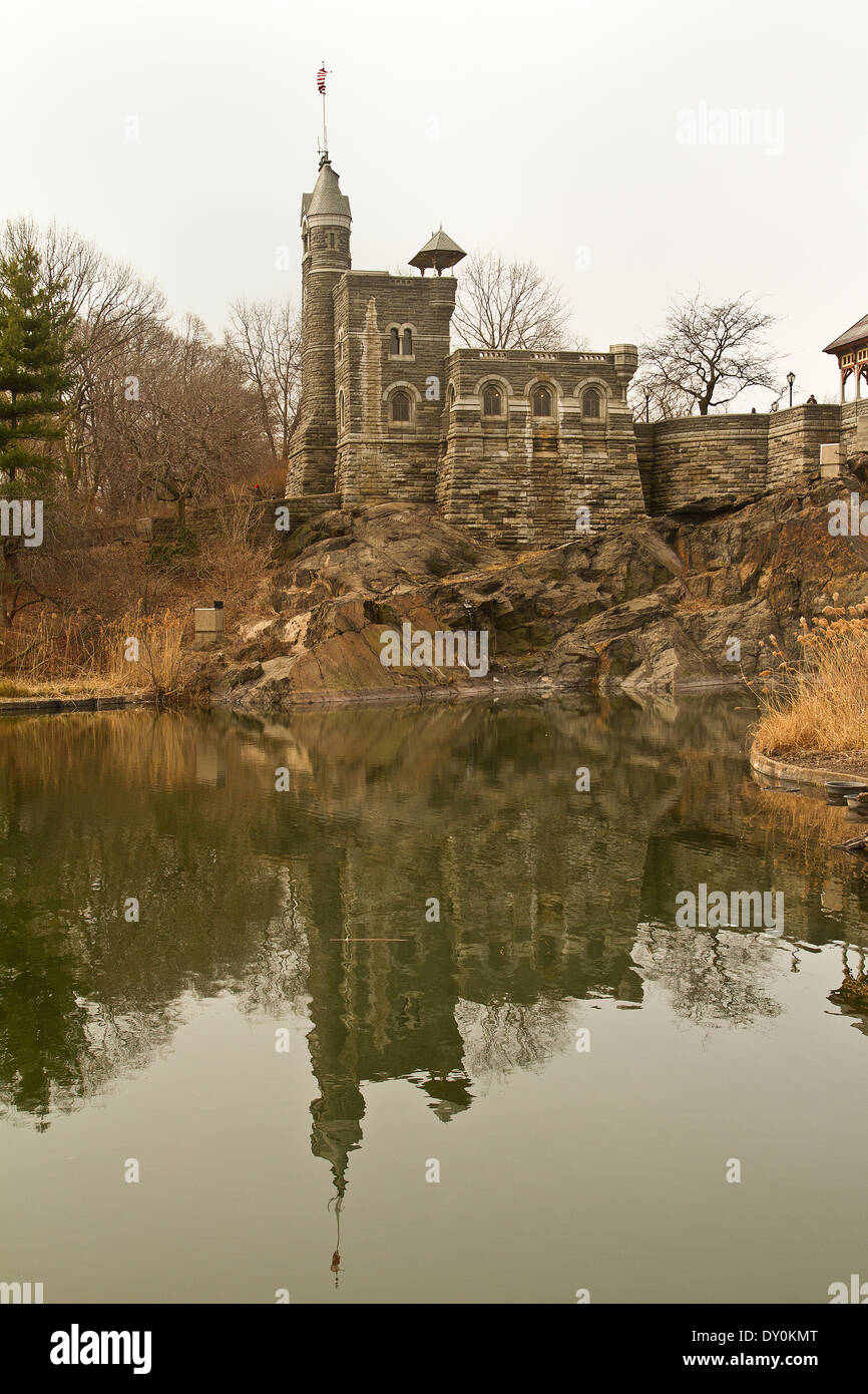 Belvedere castle central park nyc hi-res stock photography and images ...