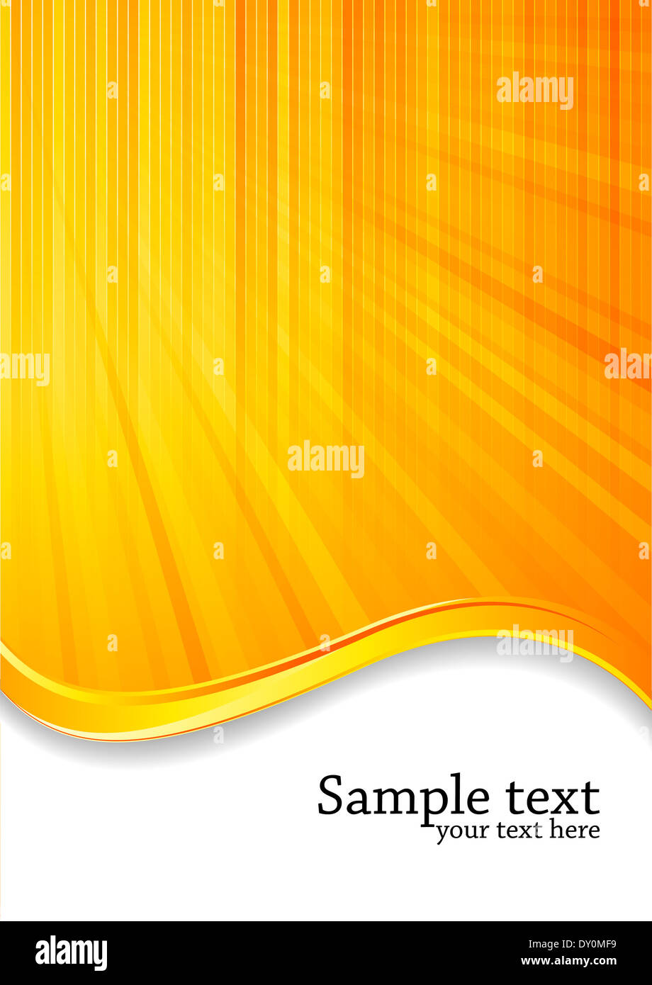 Abstract orange background; clip-art Stock Photo - Alamy