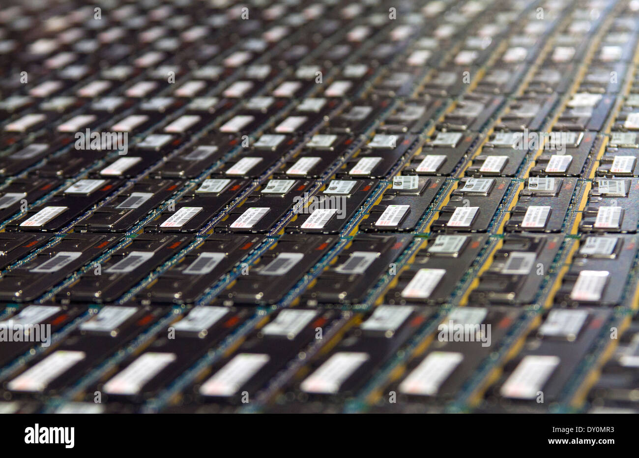HP computer RAM Stock Photo Alamy